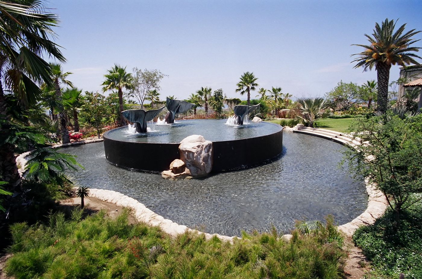 Pool built by the Medina family